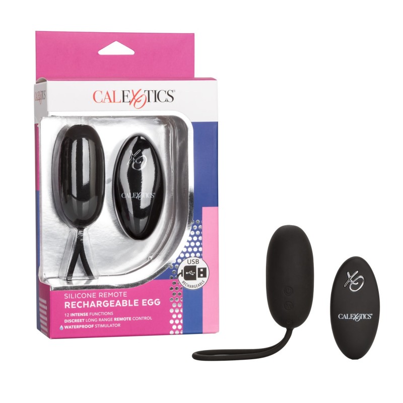 Silicone Remote Rechargeable Egg Vibrator